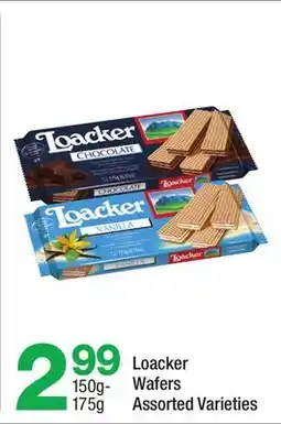 Highland Farms Loacker Wafers offer
