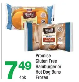Highland Farms Promise Gluten Free Hamburger or Hot Dog Buns offer