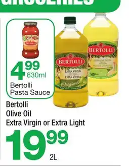 Highland Farms Bertolli Olive Oil offer