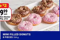 M & M Food Market MINI FILLED DONUTS offer
