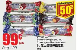 Btrust Supermarket SWEET LUZA Barres de gâteau au fromage sélectionnées offer