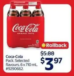 Walmart Coca-Cola Pack offer