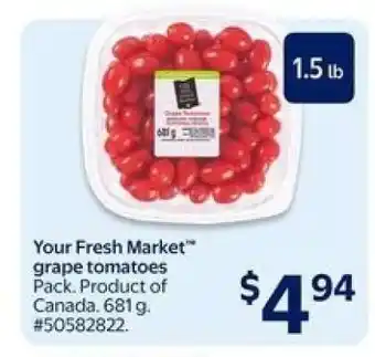 Your Fresh Market Grape Tomatoes