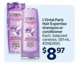 Walmart L'Oreal Paris Hair Expertise Shampoo or Conditioner offer