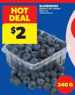 Real Canadian Superstore Blueberries offer