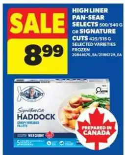 Real Canadian Superstore High Liner Pan-Sear Selects or Signature Cuts offer