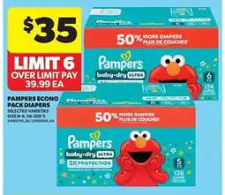 Real Canadian Superstore PAMPERS ECONO PACK DIAPERS offer