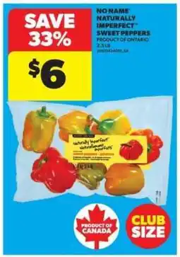 Real Canadian Superstore NO NAME Naturally Imperfect Sweet Peppers offer