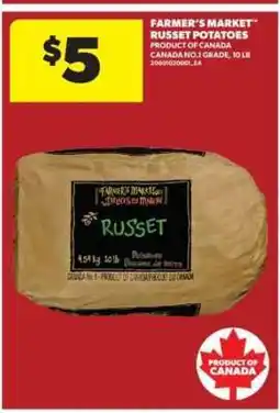 Real Canadian Superstore FARMER'S MARKET RUSSET POTATOES offer