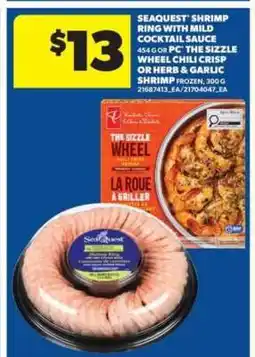 Real Canadian Superstore Seaquest Shrimp Ring with Mild Cocktail Sauce offer