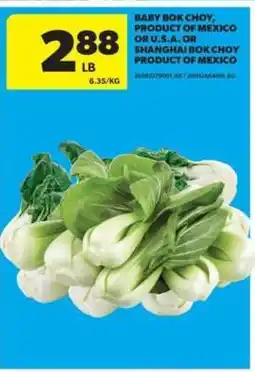 Real Canadian Superstore Baby Bok Choy offer