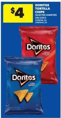 Real Canadian Superstore Doritos Tortilla Chips offer