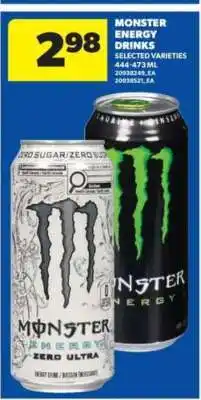 Real Canadian Superstore MONSTER ENERGY DRINKS offer