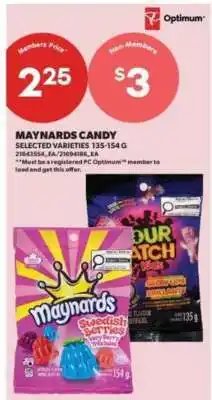 Real Canadian Superstore MAYNARDS CANDY offer