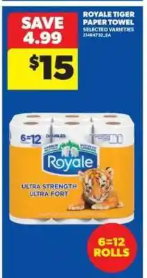 Real Canadian Superstore Royale Tiger Paper Towel offer