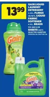 Real Canadian Superstore Gain Laundry Products offer