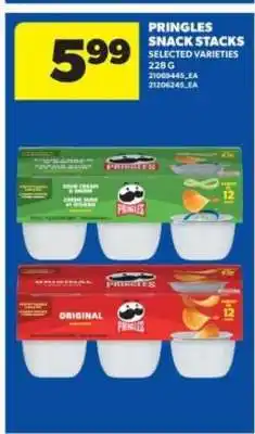 Real Canadian Superstore Pringles Snack Stacks offer
