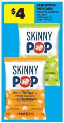 Real Canadian Superstore SKINNYPOP Popcorn offer