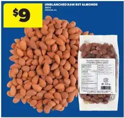 Real Canadian Superstore UNBLANCHED RAW RST ALMONDS offer