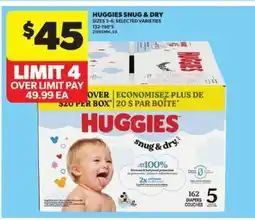 Real Canadian Superstore Huggies Snug & Dry offer