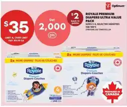 Real Canadian Superstore Royale Premium Diapers Ultra Value Pack offer