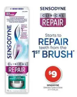 Real Canadian Superstore SENSODYNE CLINICAL REPAIR offer