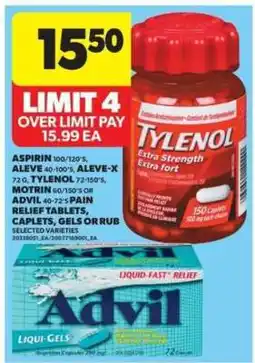 Real Canadian Superstore Tylenol Extra Strength offer