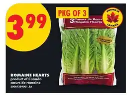 No Frills ROMAINE HEARTS offer