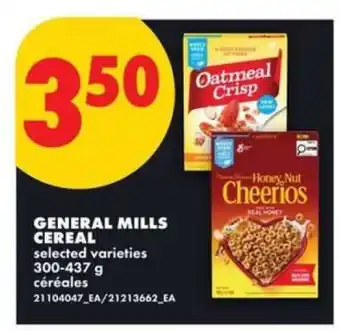 No Frills General Mills Cereal offer