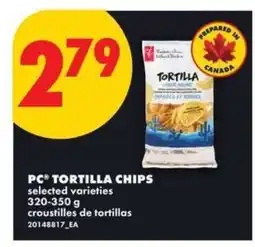 No Frills PC TORTILLA CHIPS offer