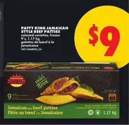 No Frills PATTY KING JAMAICAN-STYLE BEEF PATTIES offer