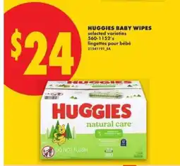No Frills HUGGIES BABY WIPES offer