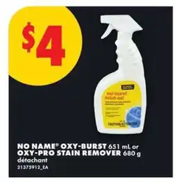 No Frills NO NAME OXY-BURST offer