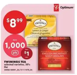 No Frills TWININGS TEA offer
