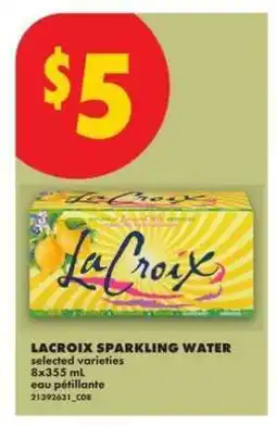 No Frills LaCroix Sparkling Water offer