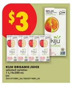 No Frills KIJU ORGANIC JUICE offer