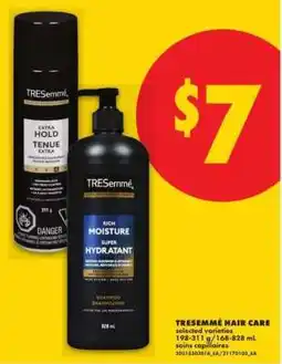 No Frills TRESEMMÉ HAIR CARE offer