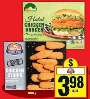 Food Basics Watson Ridge Chicken Strips offer
