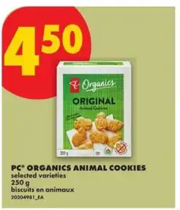 No Frills PC ORGANICS ANIMAL COOKIES offer