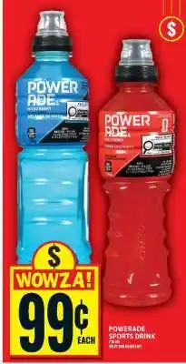 Food Basics POWERADE SPORTS DRINK offer