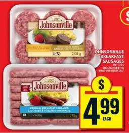Food Basics JOHNSONVILLE BREAKFAST SAUSAGES offer