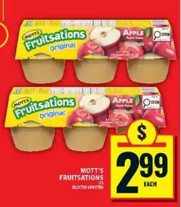 Food Basics Mott's Fruitsations offer
