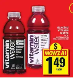 Food Basics GLACEAU VITAMIN WATER offer
