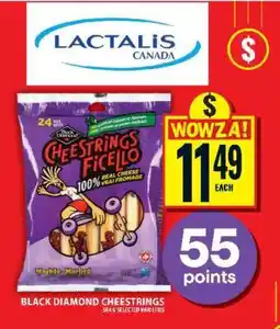 Food Basics Black Diamond Cheestrings offer