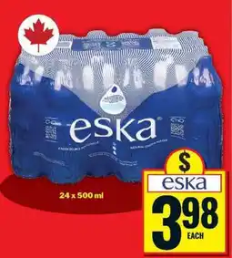 Food Basics Eska Natural Spring Water offer