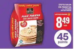 Food Basics Divya Naan or Paratha offer