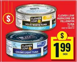 Food Basics Clover Leaf Albacore or Yellowfin Tuna offer