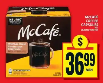 Food Basics MCCAFÉ COFFEE CAPSULES offer