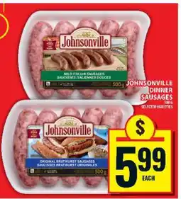 Food Basics JOHNSONVILLE DINNER SAUSAGES offer