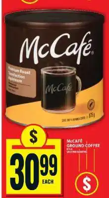 Food Basics McCafe Ground Coffee offer